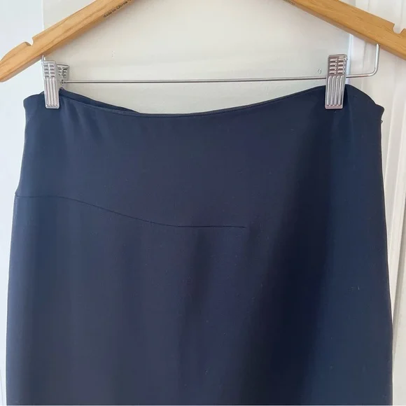 Giorgio Armani Black 100% Silk Maxi Straight Skirt in 46EU (10US) or L - Picture 8 of 16